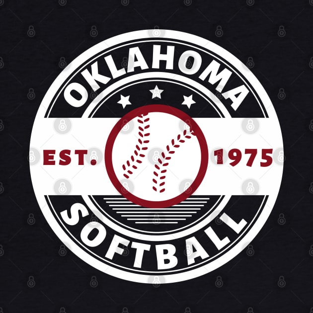 Oklahoma Sooners University Softball by College Town Apparel